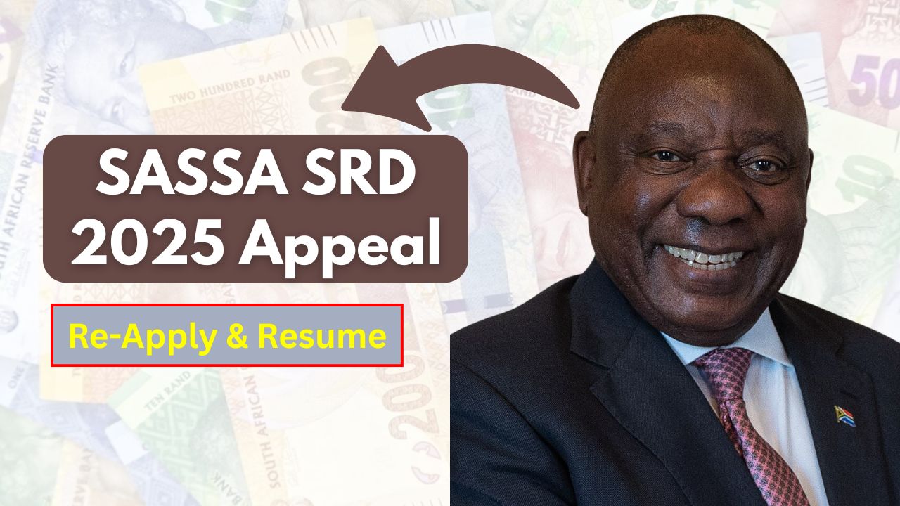SASSA SRD 2025 Appeal