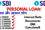 SBI bank personal loan interest rate 2025
