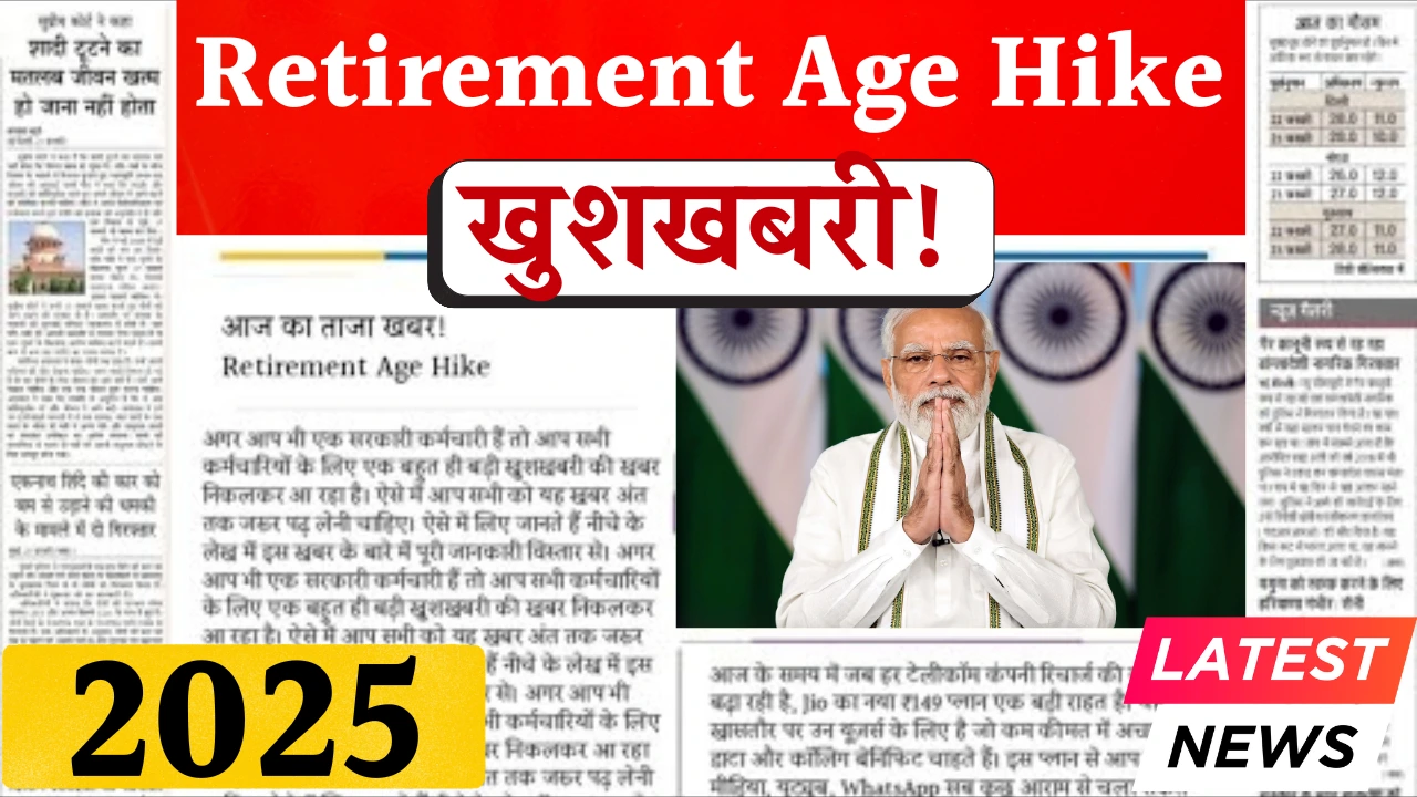 Retirement age hike